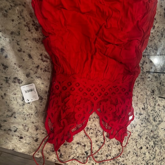 Adella Free People maxi-bright red - Picture 6 of 8